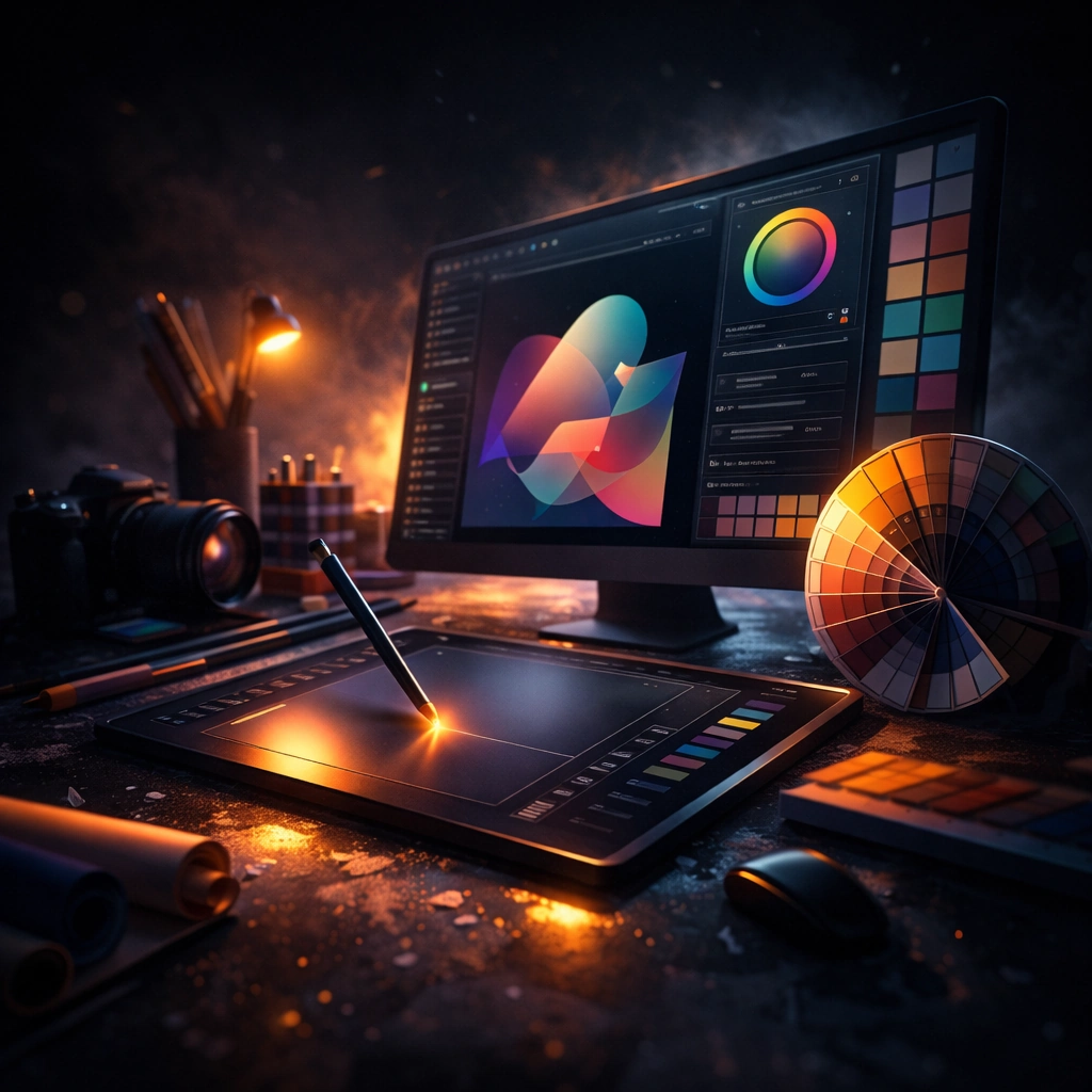 Услуга графического дизайна для профессиональных визуальных решений в проектах графического дизайна. Идеально для клиентов, ищущих услуги в сфере графического дизайна.